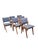 1950s Model 666 Dining Chairs by Jens Risom for Knoll International, 1950s, Set of 6 For Sale - Image 5 of 16