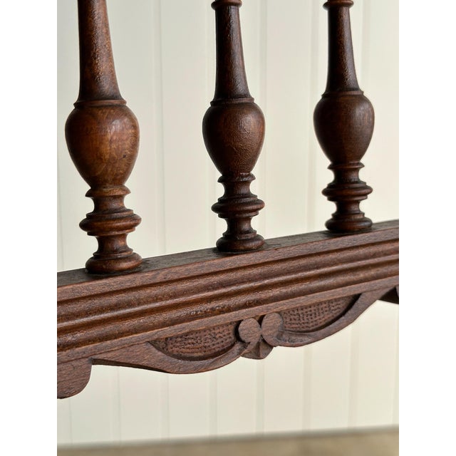 Set of Four Antique Dining Chairs With Carved Crest For Sale - Image 17 of 18