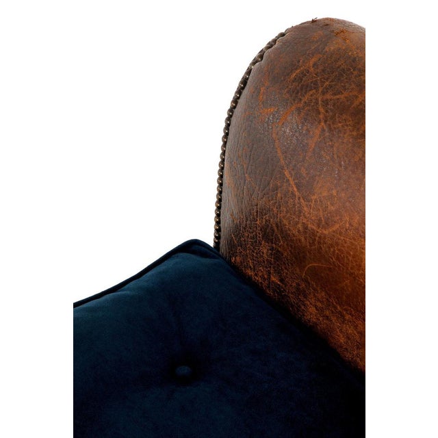 Vintage French Leather Daybed For Sale - Image 14 of 15