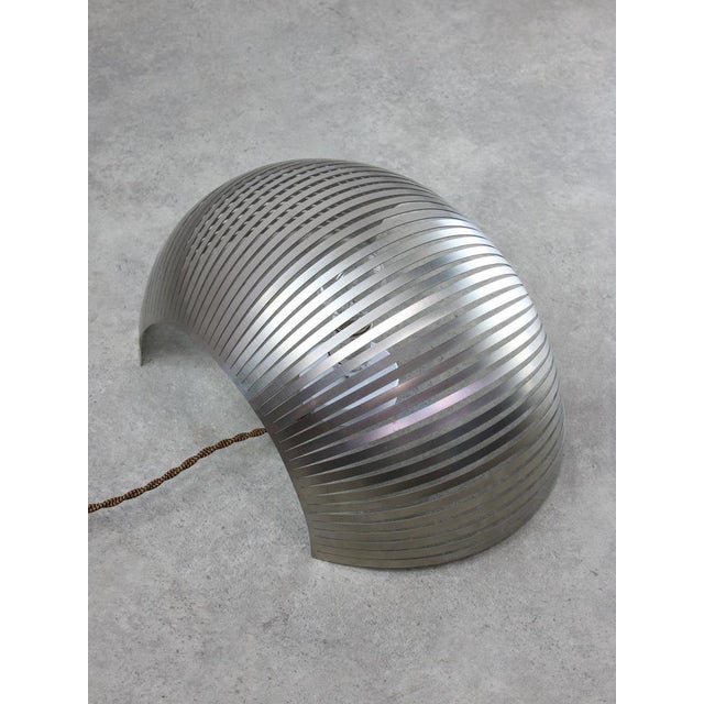 Vintage Modernist Stainless Steel Wall Lamp For Sale - Image 18 of 18