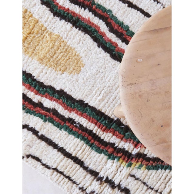 Handwoven Wool Runner - 12.9 X 2.8 Ft For Sale In Cleveland - Image 6 of 8