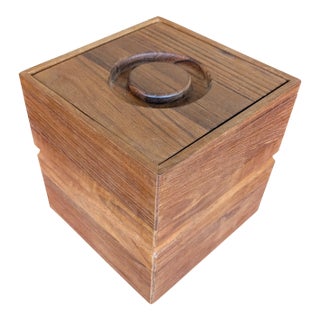 1970s Selandia Teak Ice Bucket For Sale