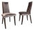Pair of Mid-Century Modern Highback Dining Chairs by Harvey Probber For Sale