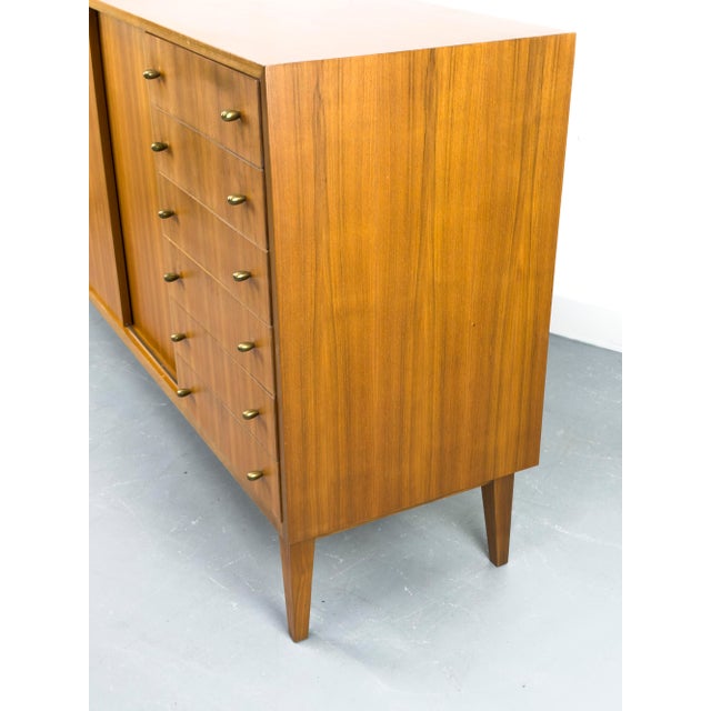 Mid-Century Walnut Sideboard by Georg Satink for WW Möbel, 1950s For Sale - Image 15 of 18