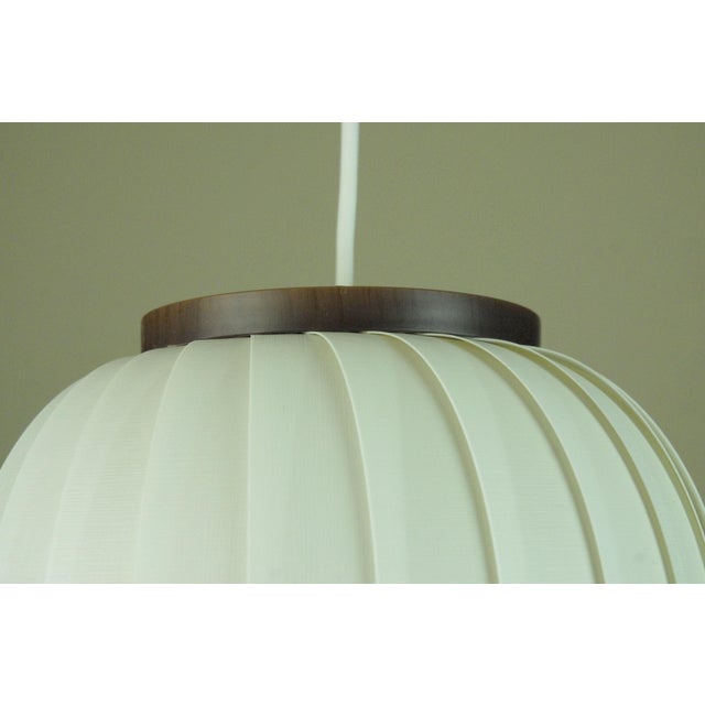 Brown Moon Pendant Light by Svend Aage Holm Sorensen for Holm Sorensen & Co, 1950s For Sale - Image 8 of 14