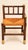 A corner chair, also known as a fireside chair, in the louis xiii style, dating from the 19th century. The entire...