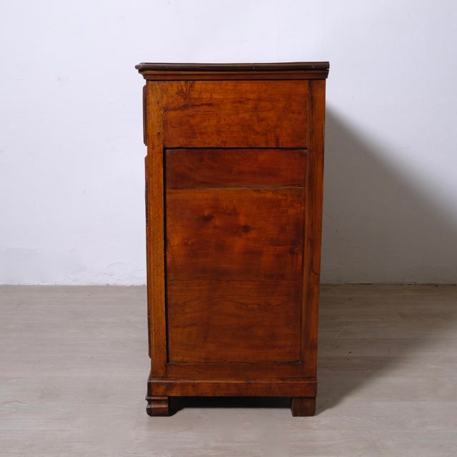 19th Century Rustic Italian Walnut Sideboard with Doors and Drawers For Sale - Image 16 of 18
