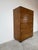 1970s 1970’s Vintage John Widdicomb Campaign Burled Wood Highboy Dresser on Casters With Recessed Brass Hardware For Sale - Image 5 of 13