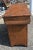 Antique Rustic Primitive Pine Dry Sink / Vanity Cabinet Cupboard W/ Lift Up Center Lid & 2 Side Drawers For Sale - Image 4 of 12