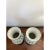 2010s Pair of Blue & White Chinoiserie Cherry Blossom Vases With Peony &Greek Key Motifs For Sale - Image 5 of 5
