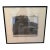 1980s Emily Eveleth B&w Framed Graphite and Oil on Mylar "Donuts" For Sale
