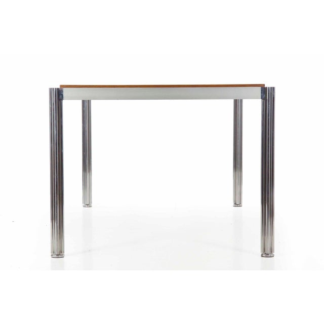 1960s Oak and Metal “Shamrock” Desk or Dining Table by George Ciancimino For Sale - Image 5 of 12