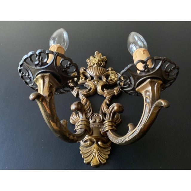 Vintage Wall Lights, 1960s, Set of 2 For Sale - Image 9 of 12