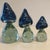 Early 21st Century Glass Mushrooms by Florea Silviu, Set of 3 For Sale - Image 5 of 5