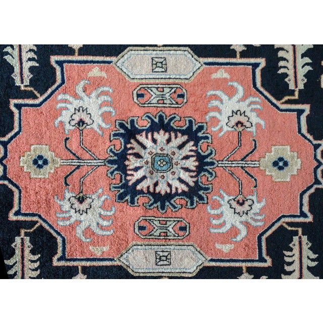 Vintage Persian Heriz Rug For Sale - Image 4 of 12