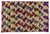 Vintage Uzbek Tribal Silk Ikat Wall Hanging, 1920s For Sale - Image 4 of 16