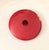 Global Views Round Red Ceramic Disc Sharp Wall Vase For Sale In San Diego - Image 6 of 6