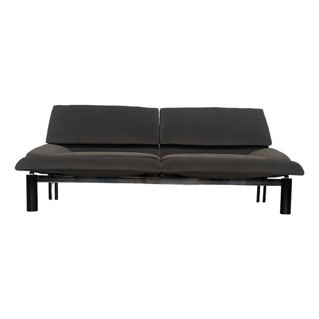 2-Seater Sofa by Giovanni Offredi for Saporiti Italia, 1970s For Sale