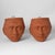 English Vintage Terracotta Male God Face Wall Planters by Rookes Pottery - Set of Two For Sale - Image 3 of 17