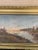 Late 19th Century Antique Late 19th Century Framed Oil on Board River Landscape For Sale - Image 5 of 9