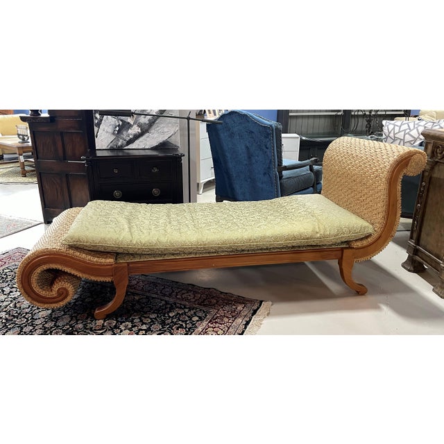 Water Hyacinth Chaise Lounge Chairish