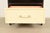 Early 21st Century Kindel Furniture Modern Hollywood Regency Mahogany and Cream Lacquered Nightstand For Sale - Image 5 of 11