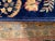 Navy Blue Navy Blue Hand Knotted Persian Sarouk Design Rug For Sale - Image 8 of 11