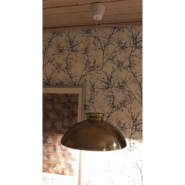 Mid-Century Ceiling Lamp attributed to Bergboms, 1960s For Sale - Image 6 of 11