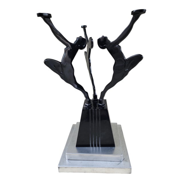 Art Deco Round Side Table For Sale