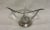 Mid 20th Century Vintage Sterling Silver and Glass Divided Serving Bowl For Sale - Image 5 of 8