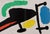 Joan miró (1893-1983) tarragona rug ii color lithograph on wove paper, 44 x 30 cm (approx. 17 x 12 inches) published by...