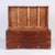 Brown Late 19th Century Campaign Marine Chest in Camphor Wood For Sale - Image 8 of 9