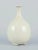 Sven Hofverberg, Swedish ceramicist, own studio. Unique ceramic vase. Slender neck. Light crystal glaze. Late 20th...