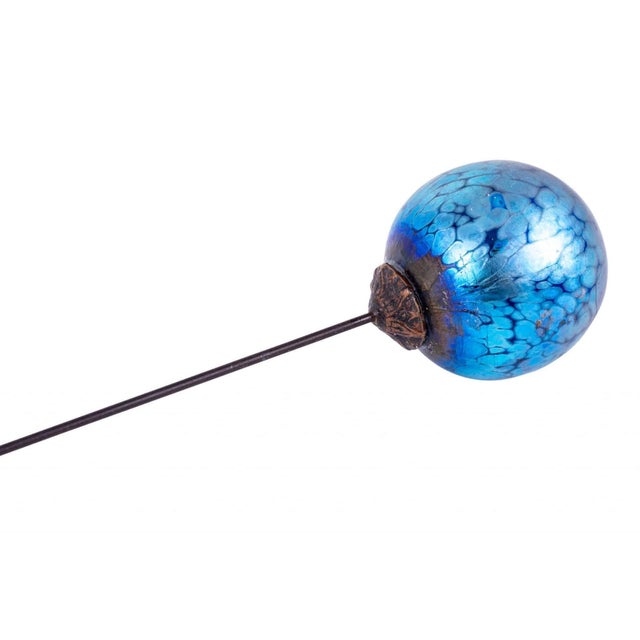 Loetz Hatpin Cobalt Pupilon, 1898 For Sale - Image 4 of 5