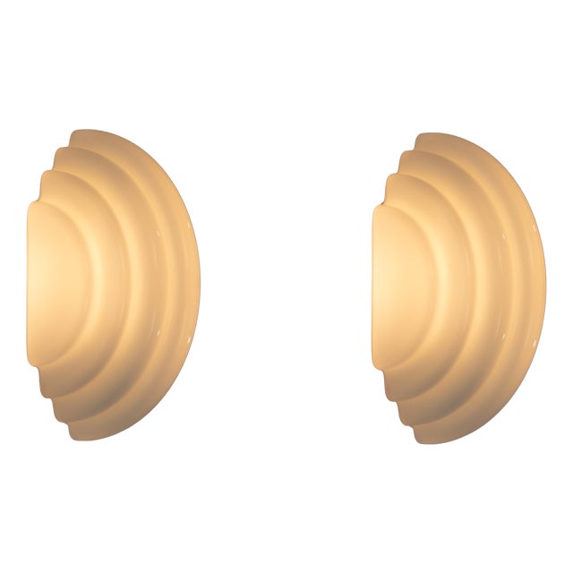 Kumo Wall Lamps by Kazuhide Takahama for Sirrah, 1980s, Set of 2 For Sale