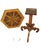 Mid-19th Century Hexagonal Specimen Woods Occasional Table, 1850 For Sale - Image 3 of 8