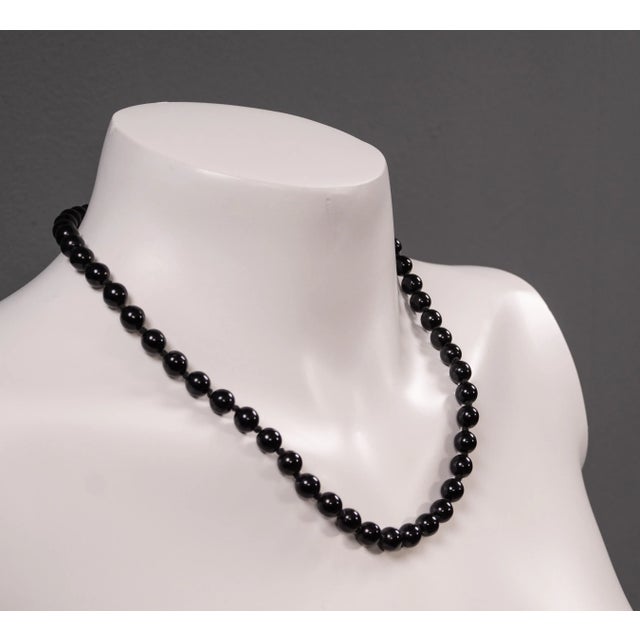 Mid-Century Modern Agate Costume Jewelry Necklace, 1950s For Sale - Image 3 of 11