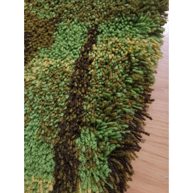 Mid-Century Modern German Wool Wall Tapestry, 1970s For Sale - Image 3 of 5