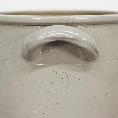 Minimalism Glazed Confit Jars, 1920s, Set of 3 For Sale - Image 9 of 12