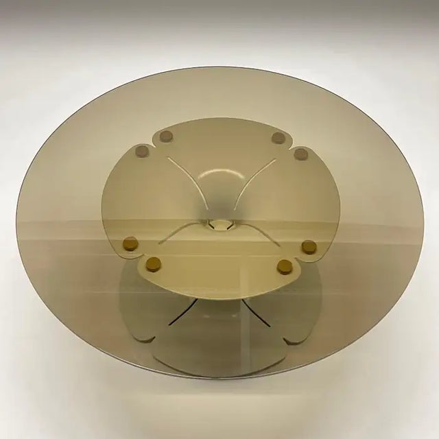 Mid-Century Modern Pierre Paulin Élysée Coffee or Cocktail Table 2, Alpha International, Circa 1971 For Sale - Image 3 of 12