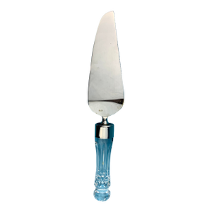 Mid 20th Century Waterford Lismore Crystal Pie/Cake Server With Stainless Blade
