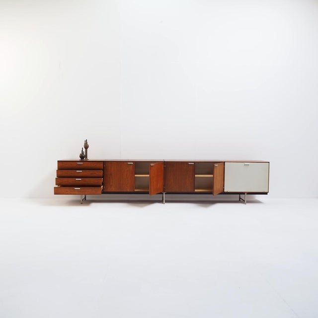 1960s Large Mid-Century Teak Sideboard by Cees Braakman for Pastoe, 1950s For Sale - Image 5 of 11