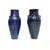 Large Blue Ceramic Floor Standing Vases, 1970s, Set of 2 For Sale - Image 11 of 11