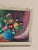 G. Stränz, Pansies in Blue Vase, 1960s, Oil Painting on Canvas, Framed For Sale - Image 4 of 17