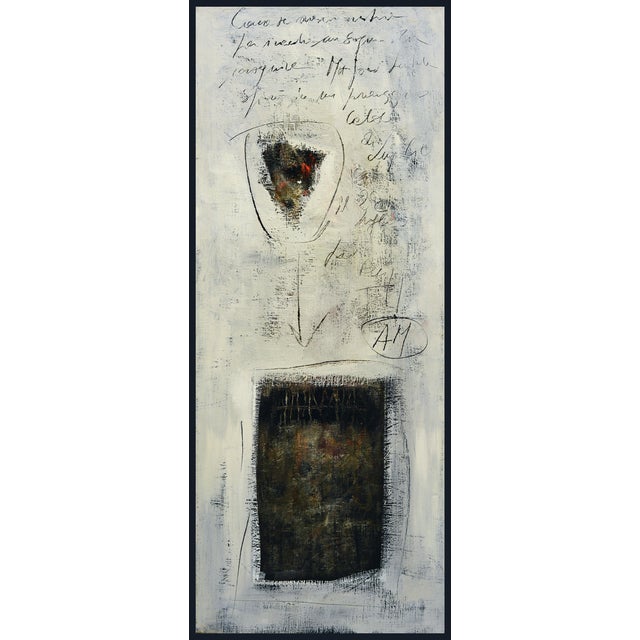 Massimo D’Orta, Sopra di Me, Mixed Media on Canvas, 2006 For Sale