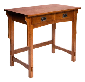 Mission Quarter Sawn Oak Writing Desk - MC