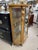This is a beautiful antique hand carved curio cabinet made of tiger oak wood. The cabinet has three upper lights hardwired...
