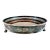 Mid 20th Century Sheffield Silver Gallery Tray With Faux Rosewood Formica Insert For Sale