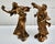 Vintage Metal Pair of Art Nouveau Woman Figures in a Bronze Finish For Sale - Image 11 of 13