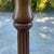 Vintage MCM Tall Wooden Coat Rack With Brass Hooks For Sale - Image 11 of 12
